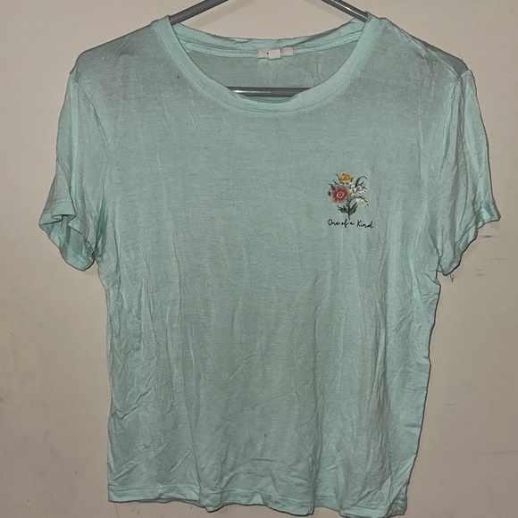 Ardene Green Crew Neck Short Sleeve T-Shirt - Picture 1 of 3